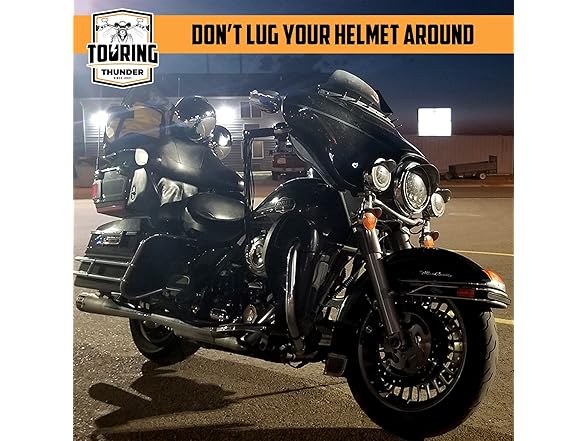 Touring Thunder Motorcycle Helmet Lock - High Security