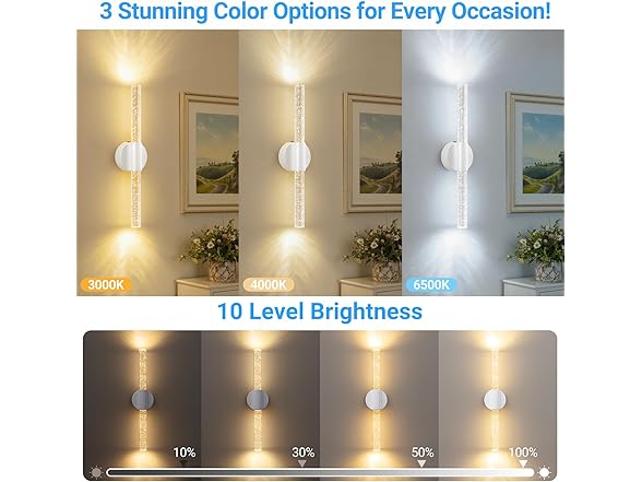 VerRon B0FR9JZBFJ Magnetic Wall Sconce 2-Pack