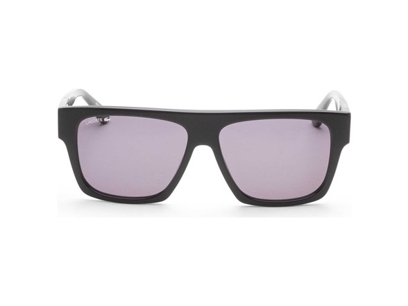 Lacoste Men's 57mm Black Sunglasses