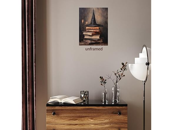 Halloween Vintage Witchy Wall Art