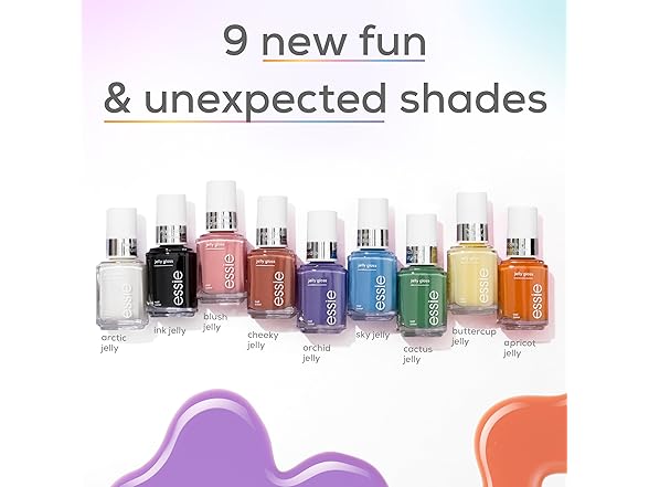 essie Nail Art Studio Jelly Gloss Polish Apricot Jelly