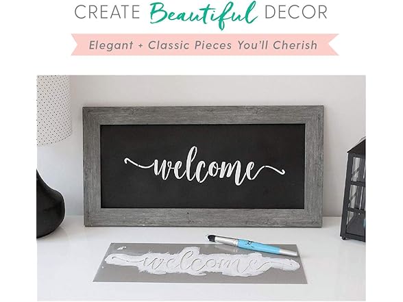 Calligraphy Stencilling Set