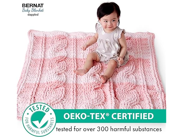 Bernat Baby Blanket Dappled Charcoal Yarn