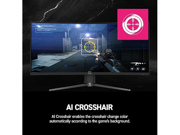 MSI 34" UWQHD Curved Monitor | MPG 346CQRF X24