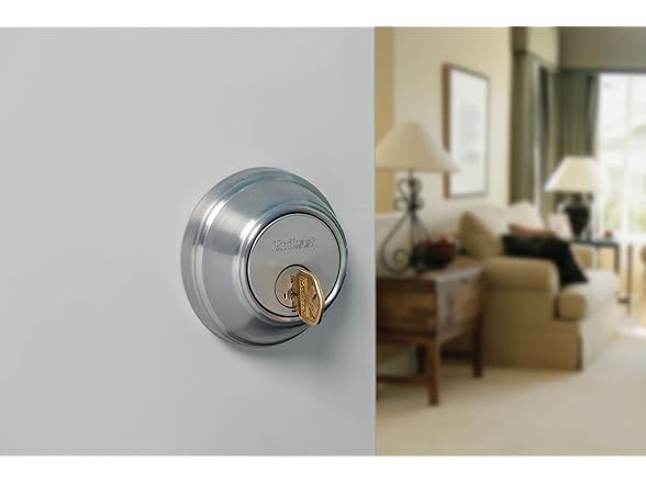 Deadbolt, Keyed One Side - SmartKey