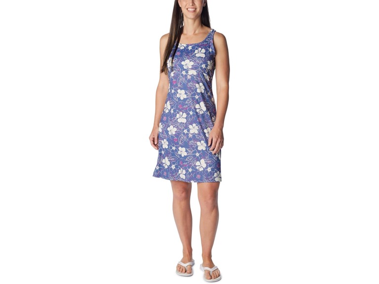 Columbia Women's PFG Freezer III Sun Dress, Bluebell Marooned, X-Small