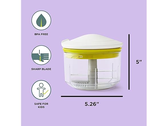 Chef’n VeggiChop Manual Food Chopper