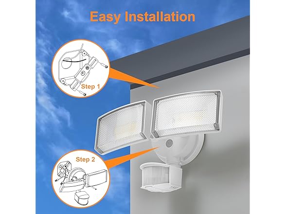 CELAVY 40W 4000 Lumen LED Security Light