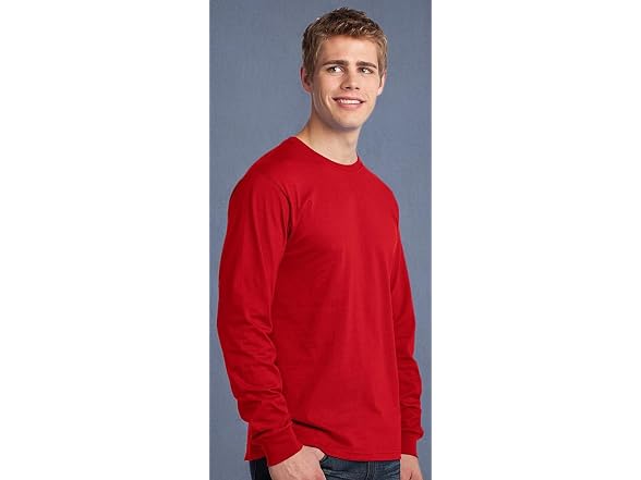 Port & Co Men (L) Mpany Men's Long Sleeve Oz Shirt