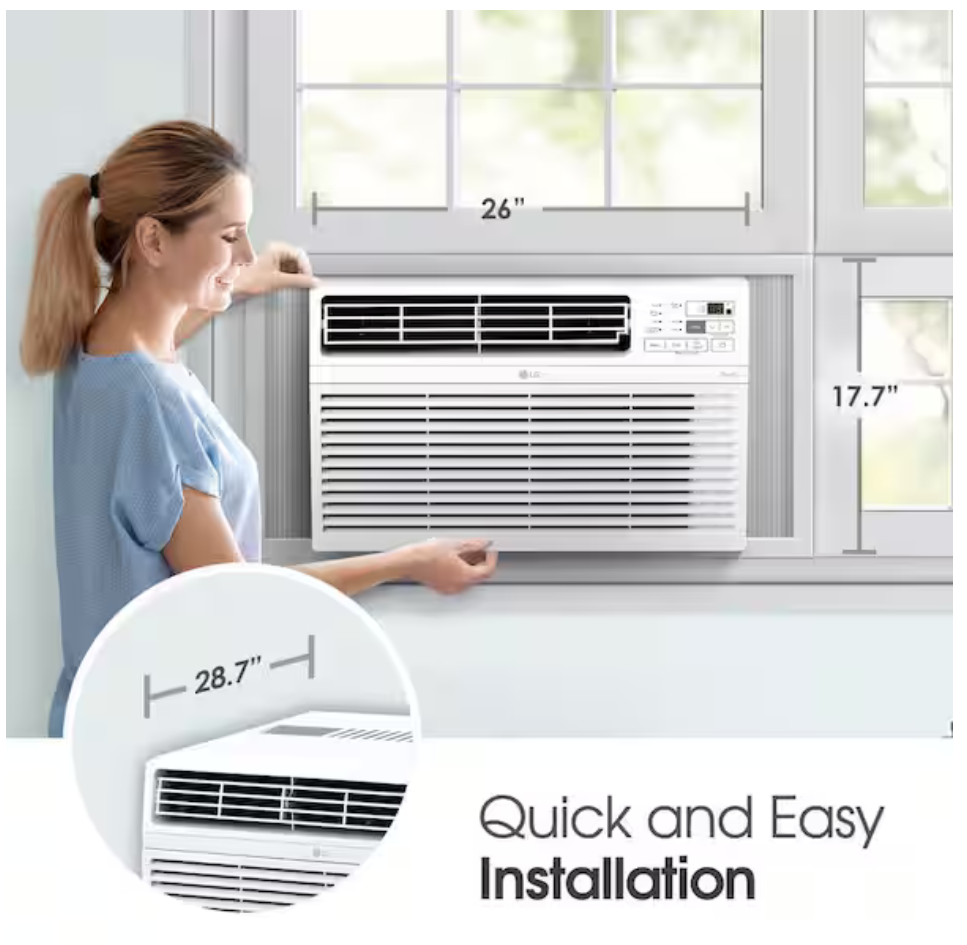 LG 24,500 BTU 208/230V, 15AMP ELECTRONIC SMART WAC W/REMOT - Gallery 8