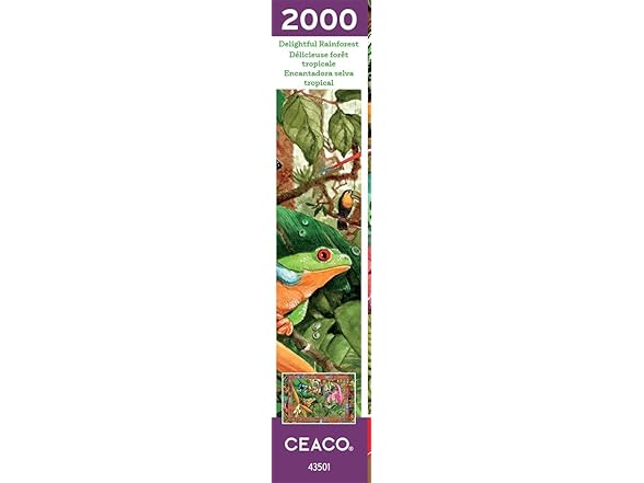 Delightful Rainforest 2000Pc Puzzle