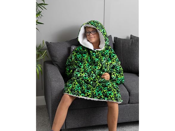 Minecraft Boys (OS) Oversized Blanket Sweater