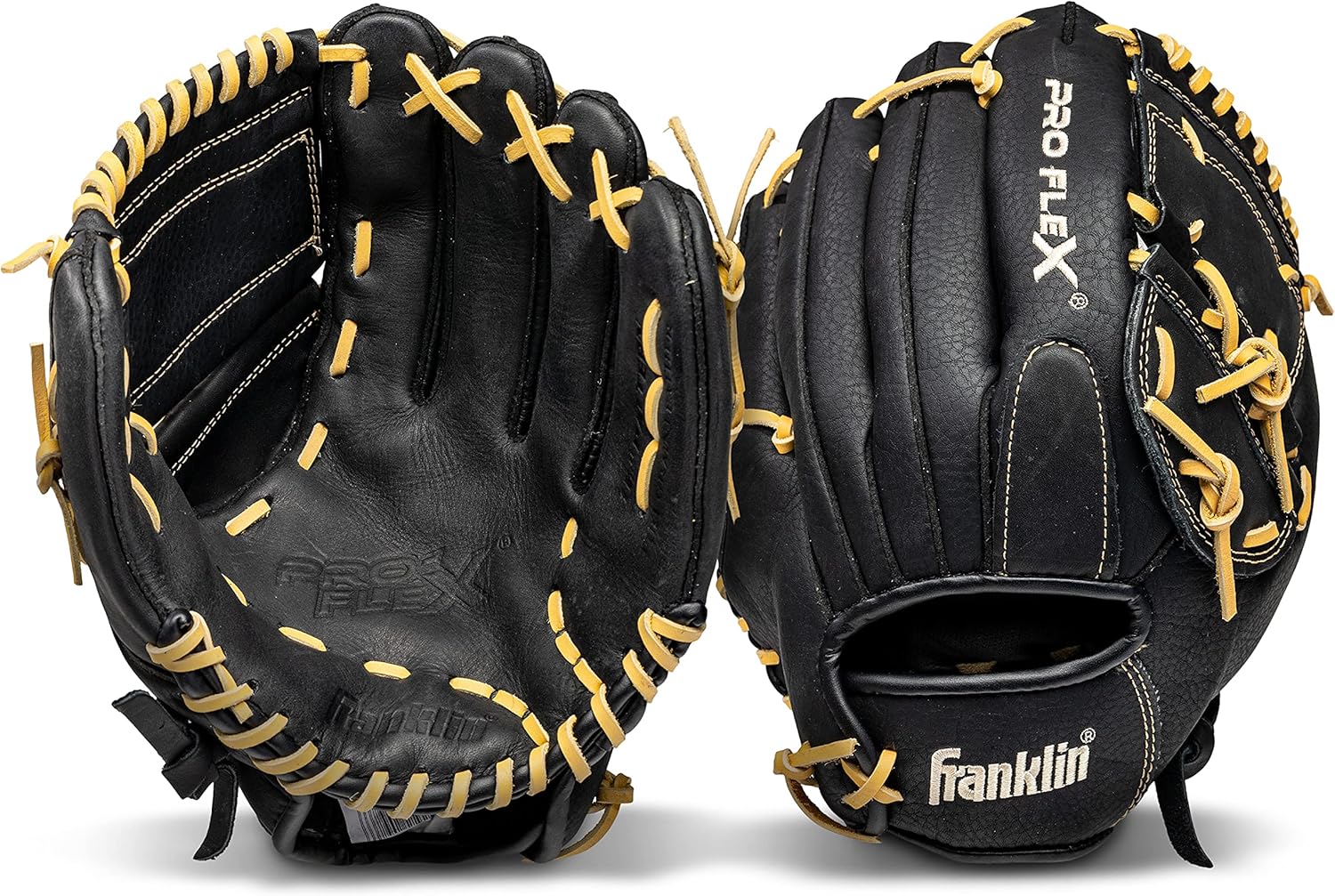 Franklin Sports Baseball Glove - Proflex Adult Baseball + Softball Glove - Gallery 20