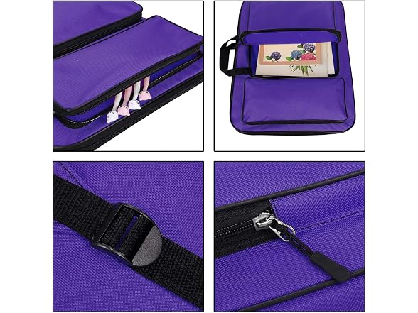 A3 Art Portfolio Carry Case Adjustable