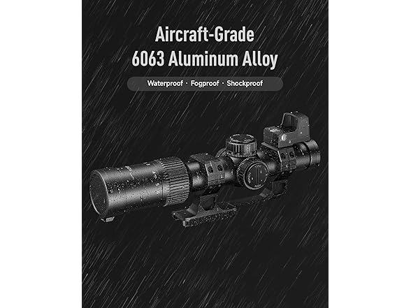 PINTY 1-6x24 FFP LPVO Rifle Scope Set