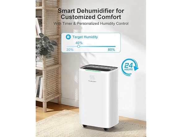 Pluscent 52 Pints Large Dehumidifier