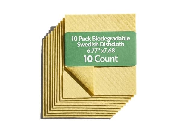Restaurantware Swedish Dishcloths Pack of 10