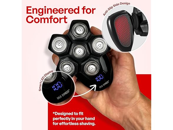 The Bald Brothers The Bald Express Electric Head Shavers