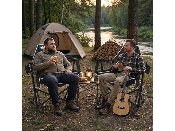 Black Hammock Camping Chair