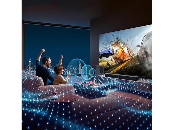 MZEIBO Sound Bar with Subwoofer