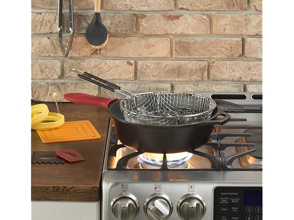 LODGE Max Temp Hot Handle Holder, Black, Inoxidabl