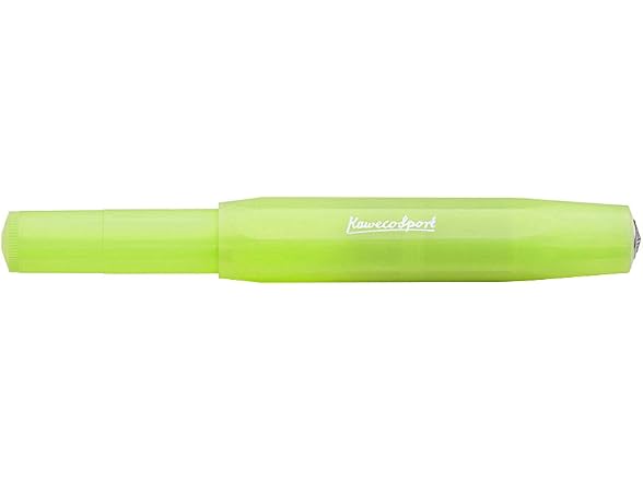 Kaweco Frosted Sport Fountain Pen Lime, Novelty)
