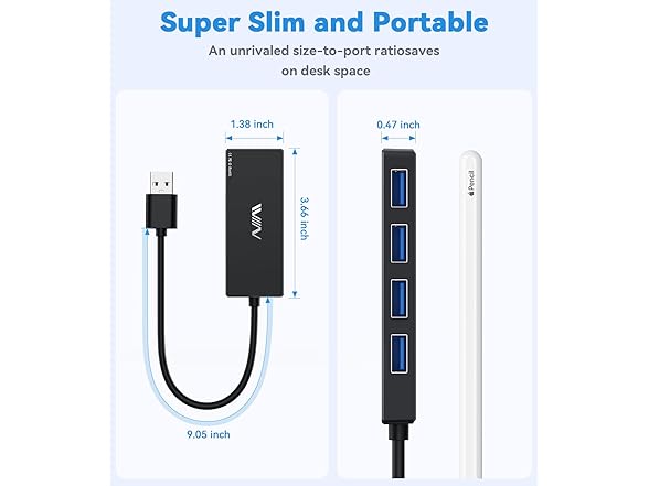IVIIN USB 3.0 HUB 4 Port