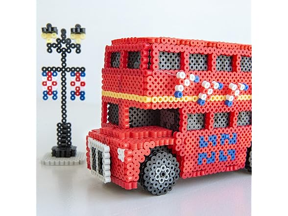 Perler London Bus 3D Fused Bead Kit