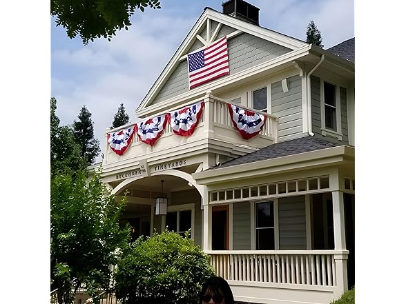 Coneatness 3 x 6 Ft USA Bunting Flags