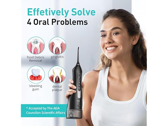 COSLUS Water Dental Flosser Teeth Pick