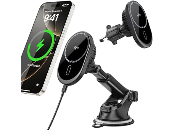 A2C MagSafe Car Mount Charger