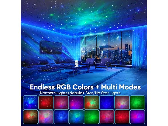 Astronaut Galaxy Star Projector Light