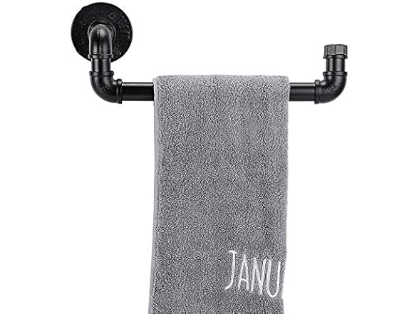 Sumnacon Industrial Iron Pipe Towel Rack