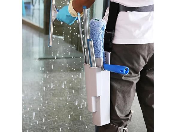 Window Cleaning Holster w/Belt, Grey