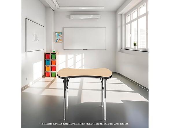 FDP Dry-Erase Collaborative Bowtie Activity School, Office Table