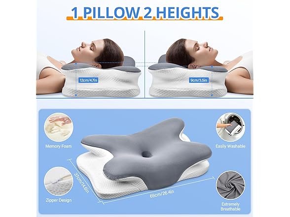 Ehomfory Cervical Neck Pillow