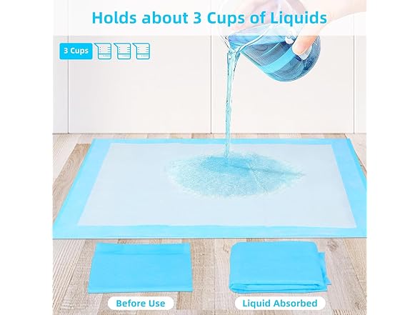 FluffyDream Super Absorbent Waterproof Dog Training Pad 80ct