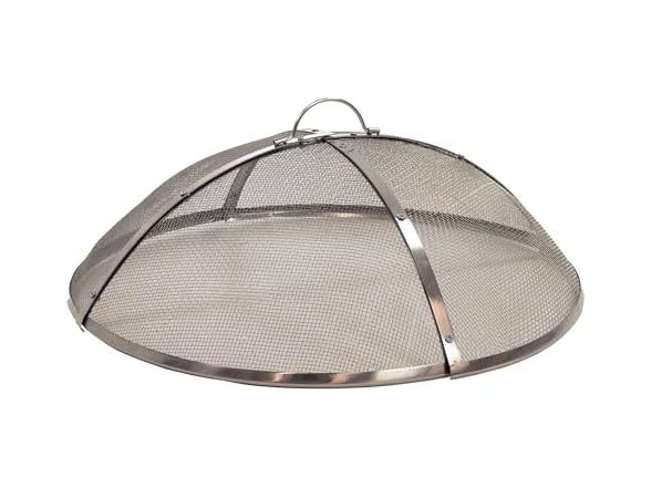 Sunnydaze 24" Round Stainless Steel Spark Screen