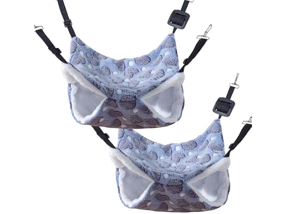 Rgbpro 2Pcs Guinea Pig Rat Hammock