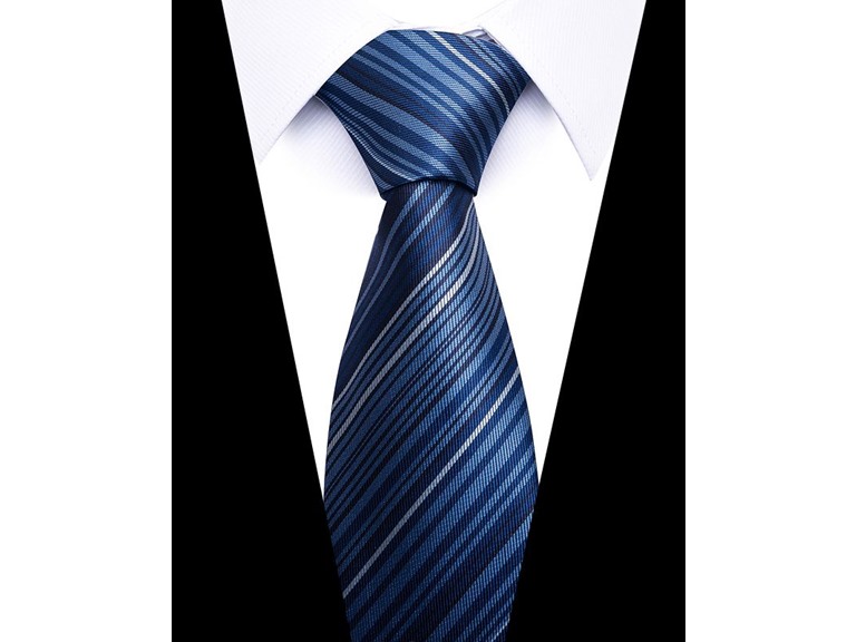 Formal Men’s Necktie - Blue Mirage