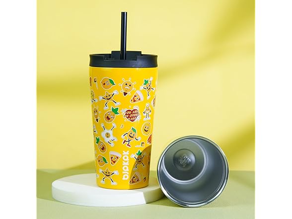 BJPKPK 26oz Insulated Tumbler with Lid and Straw