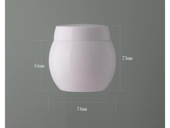4oz Empty Cosmetic Cream Glass Jar