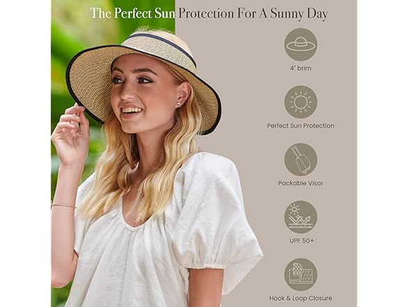 San Diego Hat Company's Visor