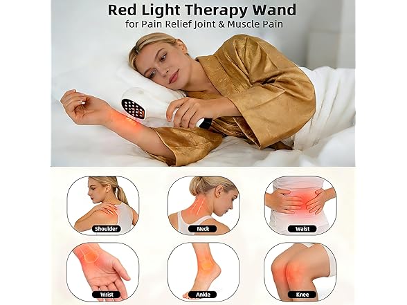 Handheld Red Light Therapy Device
