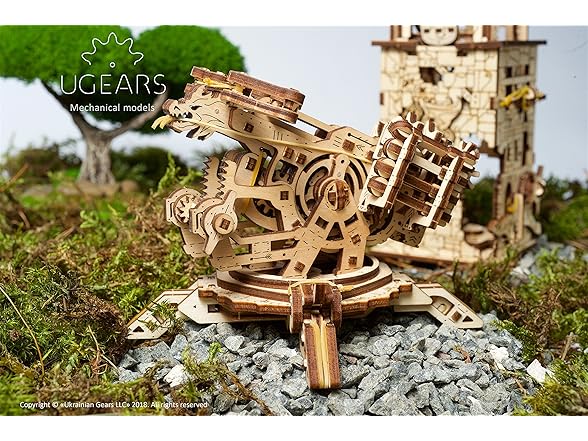 UGEARS Archballista and Tower Wooden 3D
