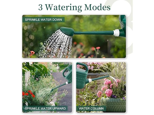 Qilebi 2-Gallon Garden Watering Can