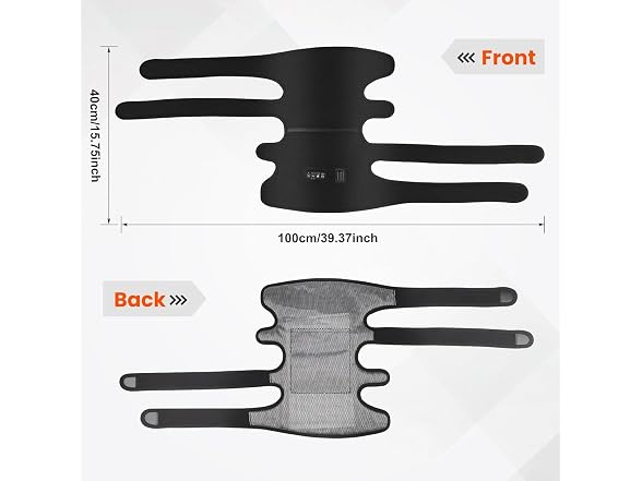 WoloyHeatie Knee Massager with Heat