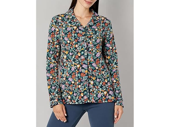 Vera Bradley Women Cotton Blend Long Sleeve Shirt