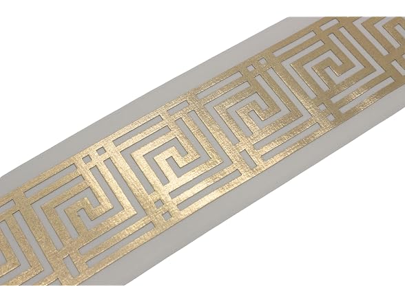 3.8 Yards Spool 3.9" Greek Key Drapery