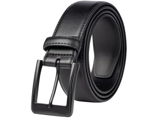 $5.99, Was $15.99, 62% Off! KM Legend Men Genuine Leather Dress Belt dealfomo